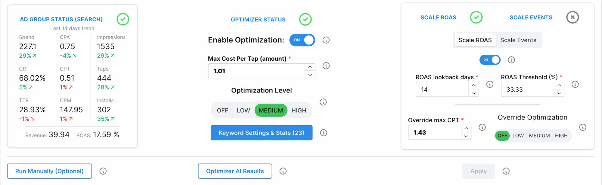 Apple Search Ads -Optimize Cost and Scale ROAS with AI